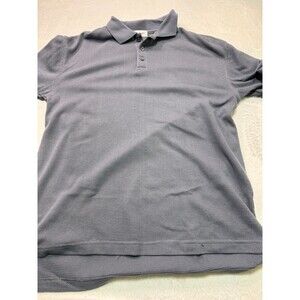 vintage wilson polo mesh shirt‎ Gray Size Large Breathable See Thru